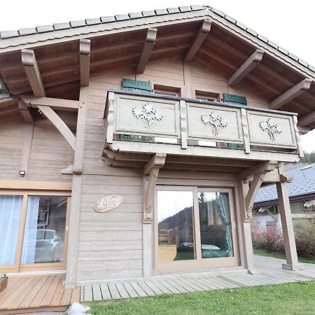 Chalet Cosy Aux Gets, Proche Du Lac Avec Sauna Et Parking Prive - Fr-1-623-58 Les Gets Exterior foto