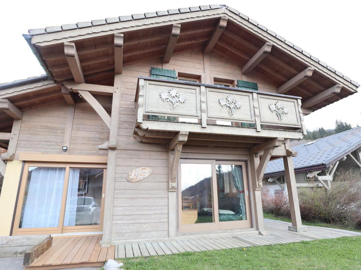 Chalet Cosy Aux Gets, Proche Du Lac Avec Sauna Et Parking Prive - Fr-1-623-58 Les Gets Exterior foto